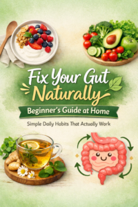 Read more about the article How to Fix Gut Health Naturally at Home: A Beginner’s Easy Guide
