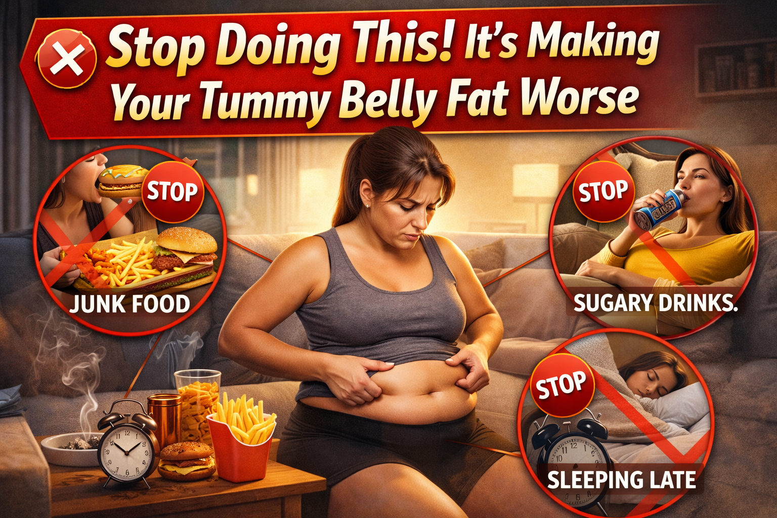 Read more about the article Stop Doing This! It’s Making Your Tummy Belly Fat Worse