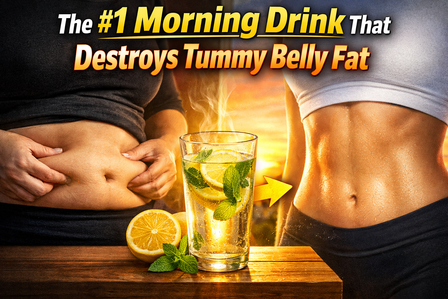 Read more about the article The #1 Morning Drink That Destroys Tummy Belly Fat