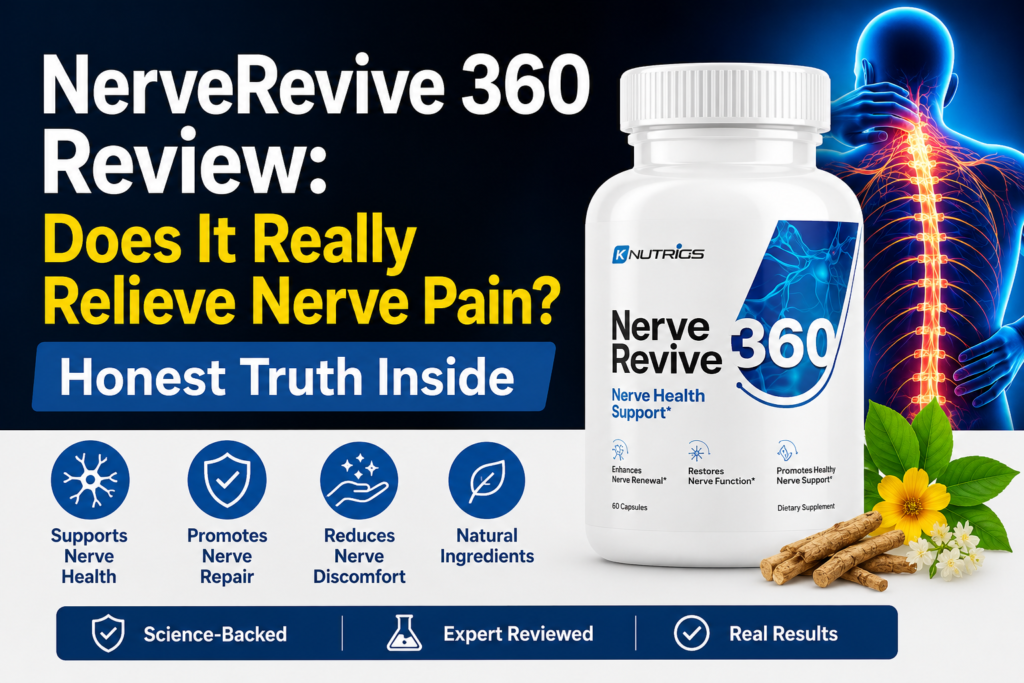 NerveRevive 360 Review: Does It Really Relieve Nerve Pain? Honest Truth Inside 1 NerveRevive 360 Review