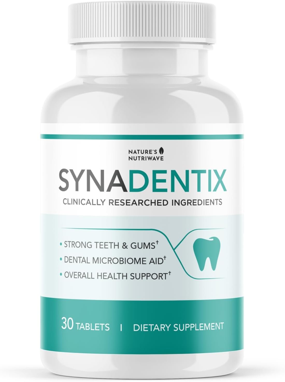 Synadentix Supplement Bottle — Official Product Image