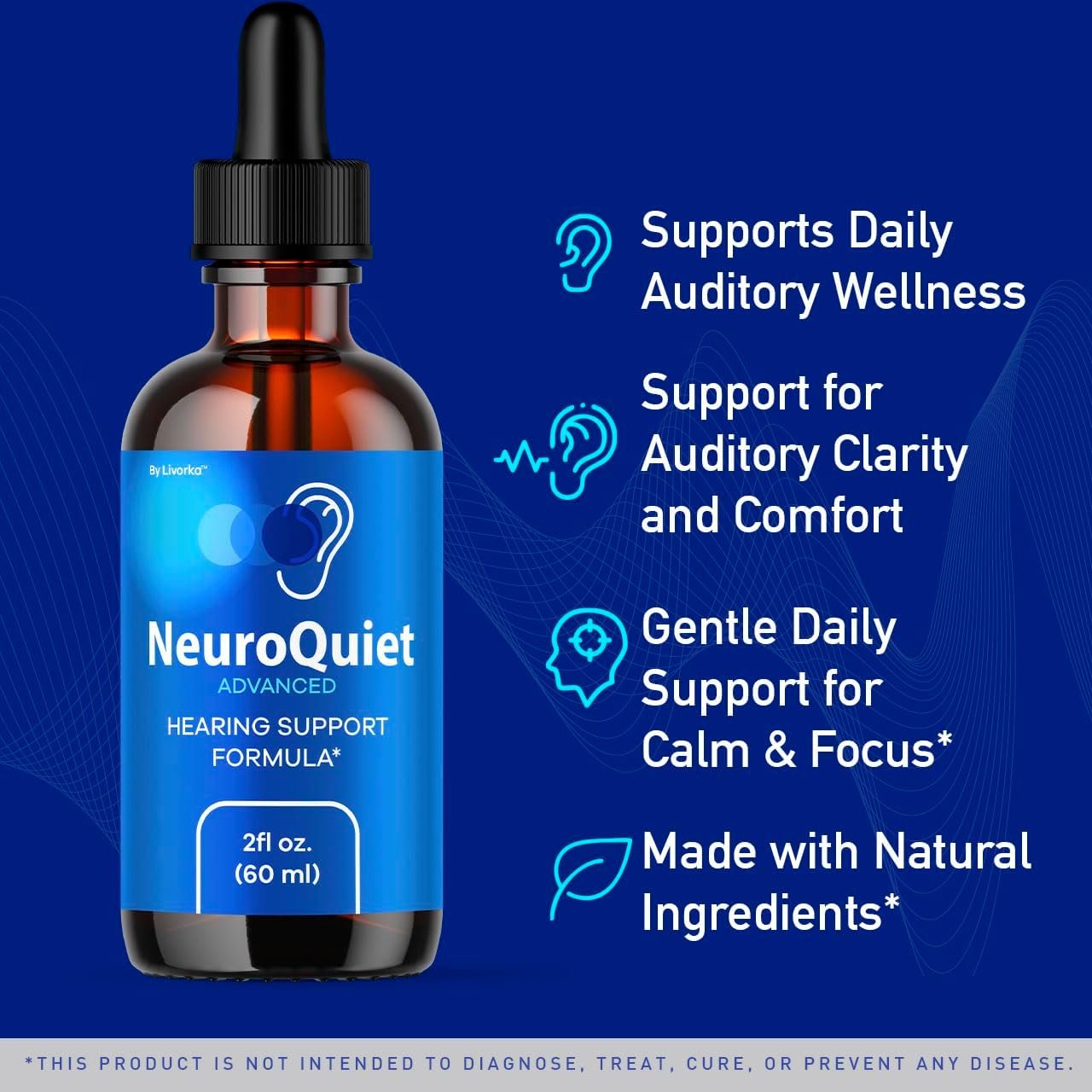 NeuroQuiet supplement facts label