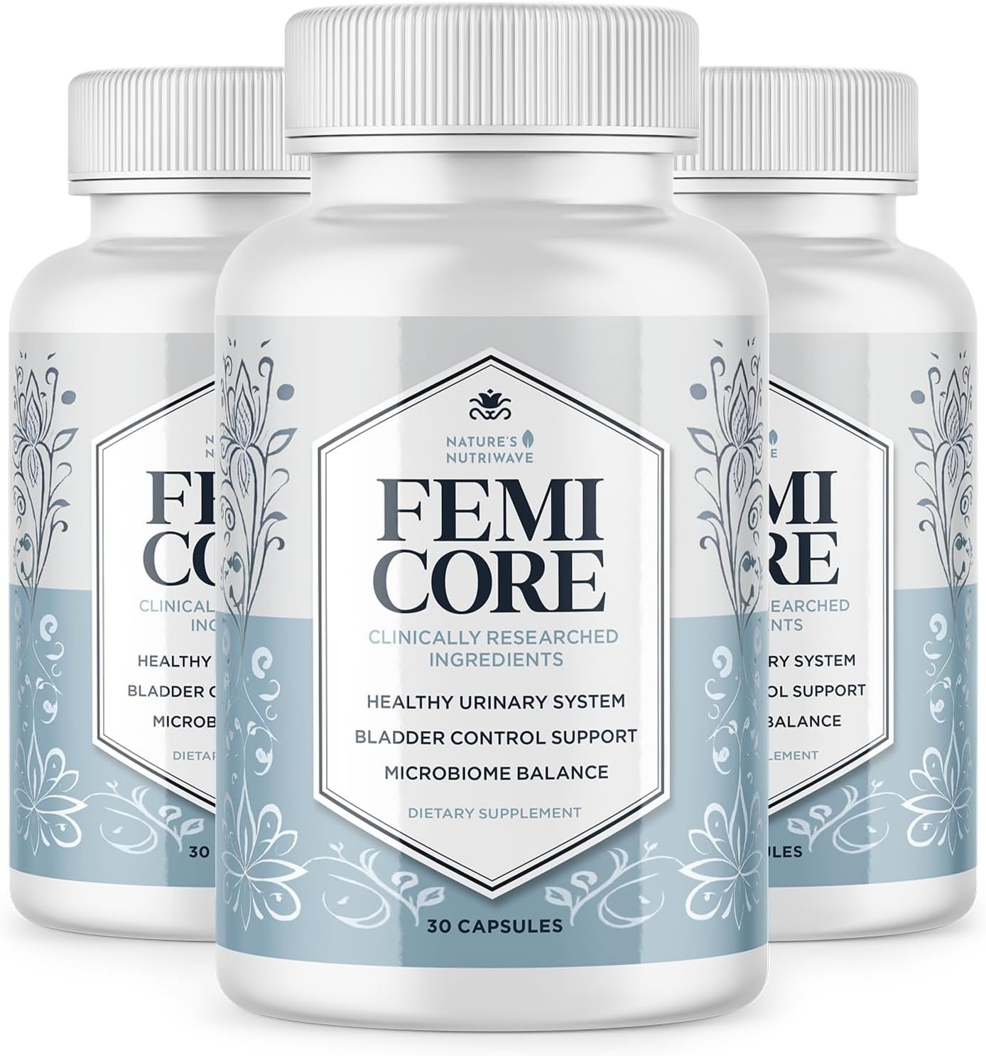FemiCore Supplement Bottle — Official Product