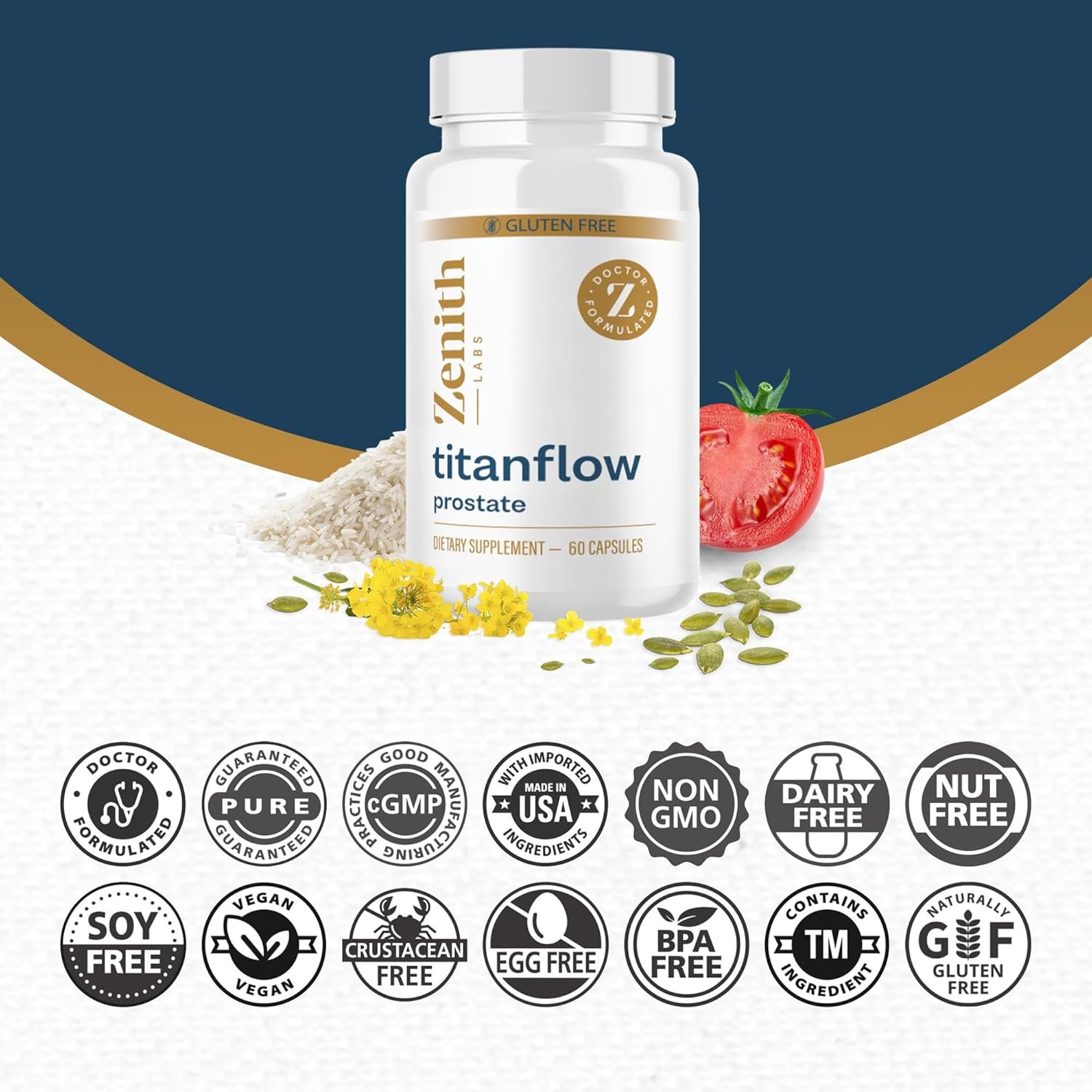 TitanFlow Supplement Facts