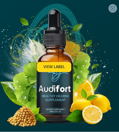 Audifort Supplement Bottle — Official Product Image