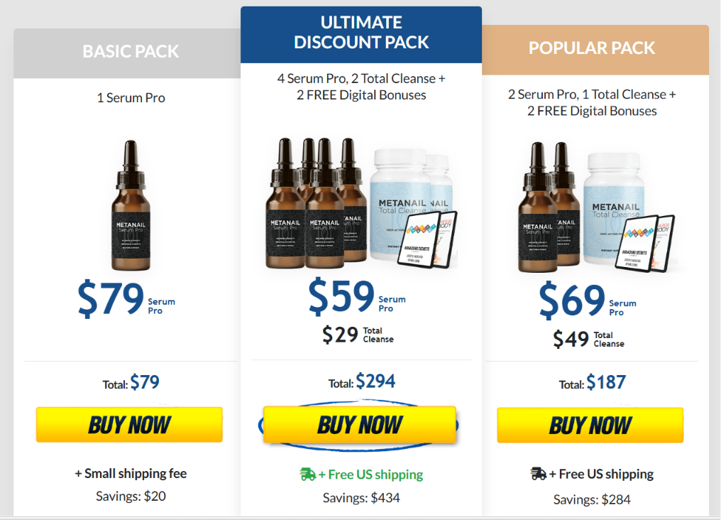 Metanail Complex Official Pricing — 2026 Discount Packages