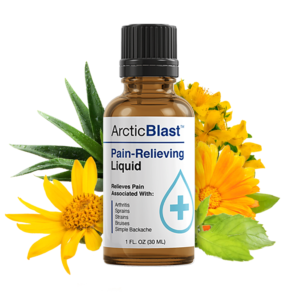 ArcticBlast Pain Relief Drops Bottle