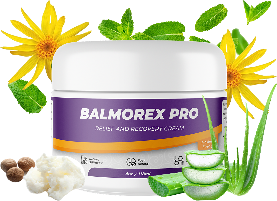 Balmorex Pro Pain Relief Cream — Official Product Image