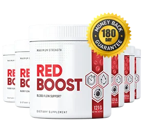 Red Boost Supplement Bottle — Official Product Image