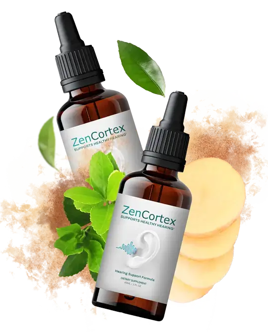 ZenCortex supplement dropper bottle